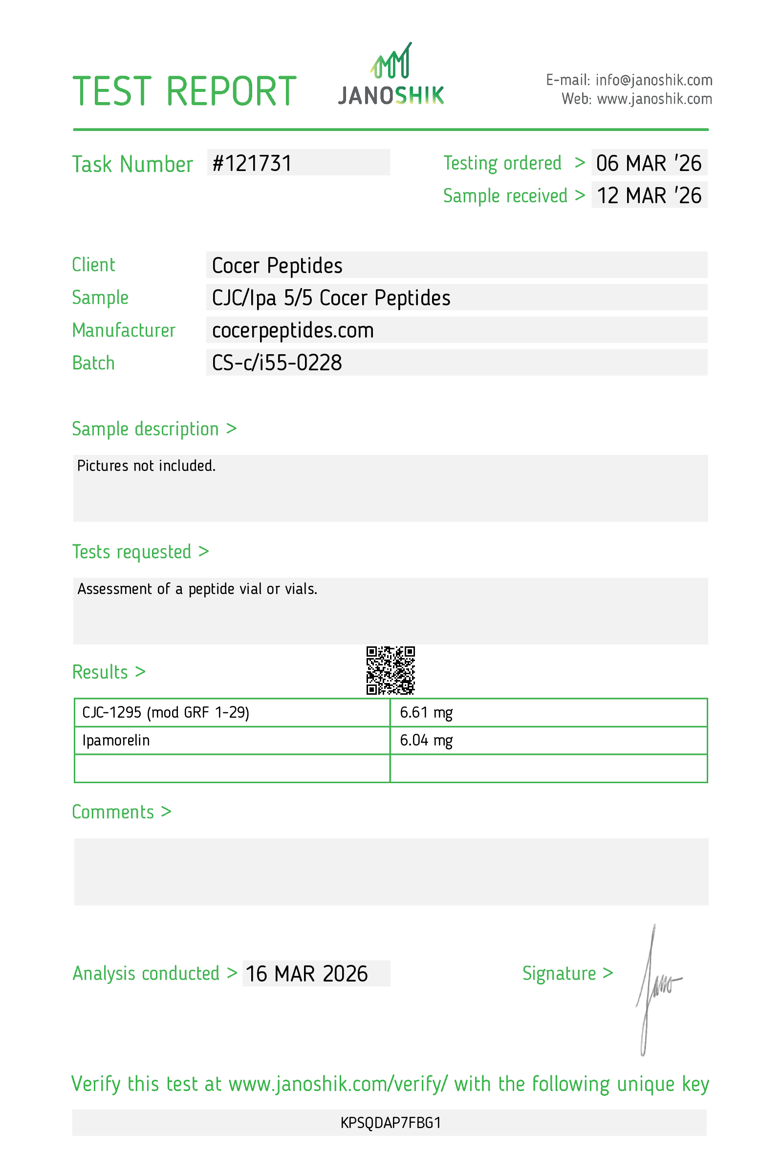 CJC1295/Ipamorelin - Image 2